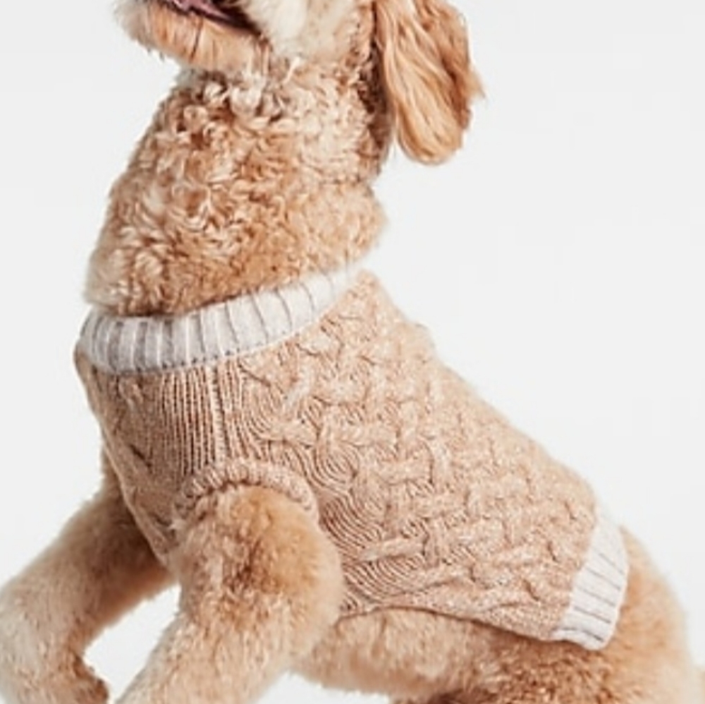 ✨️HP✨️DOG Cable Knit Sweater - Picture 5 of 10